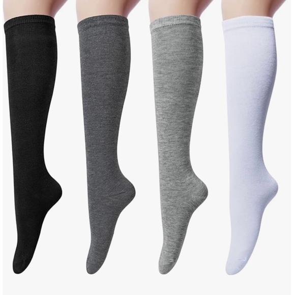 NWOT women’s knee length socks, set of 4. - Picture 1 of 5